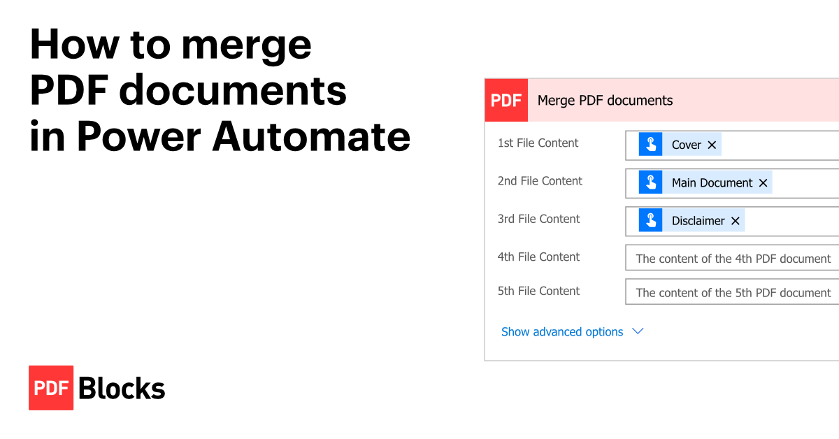 Split a PDF Document with Power Automate